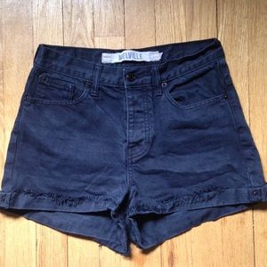 Brandy Melville High Waisted Denim Shorts