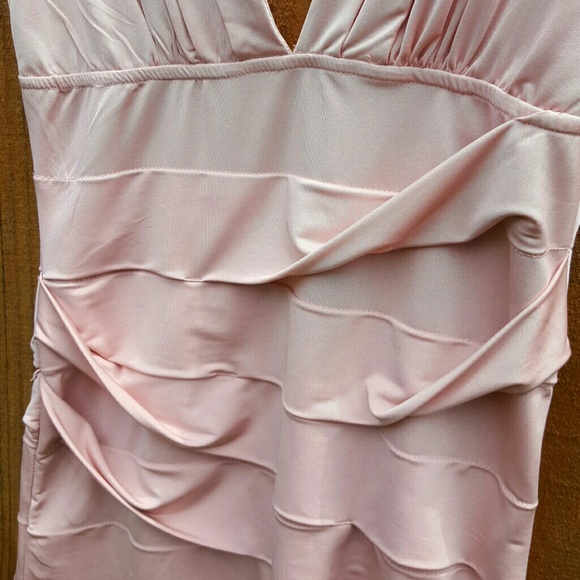 Wet Seal low cut pink blouse - Picture 2 of 4