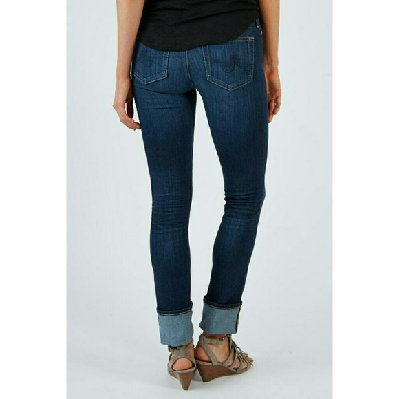 AG Adriano Goldschmied Cropped/Straight Leg Jeans