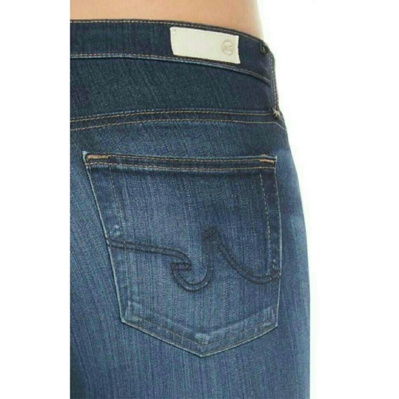AG Adriano Goldschmied Cropped/Straight Leg Jeans