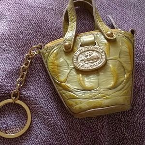 Brahmin keychain change purse