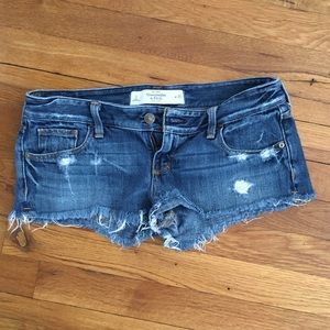 Abercrombie and Fitch jean shorts size 25 SALE!