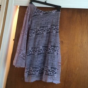 Purple (bell style) lace dress