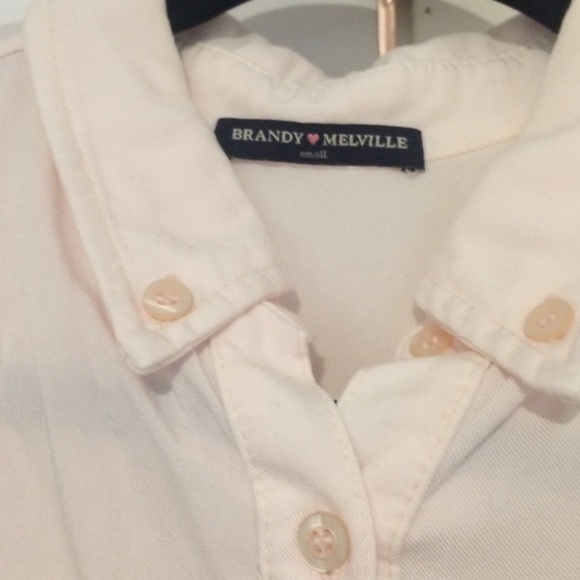 Brandy Crop Top Button-Up - Picture 2 of 4