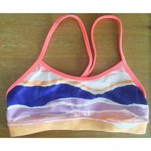 Lululemon flow y bra - multi - sz 6