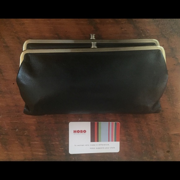 Black Hobo Wallet