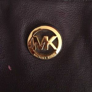 Michael Kors Bags - Michael Kors Purple Leather Tote Bag Michael Kors Bags - Michael Kors Purple Leather Tote Bag