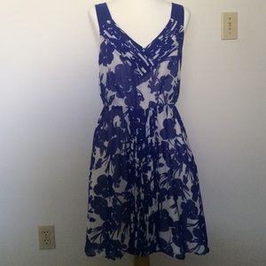 Blue Floral Dress