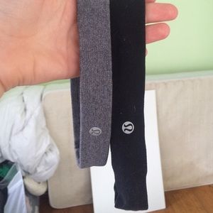 2 lulu lemon head bands