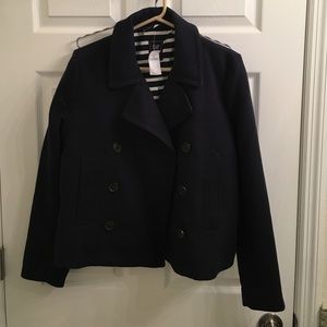 Gap Navy peacoat NWT