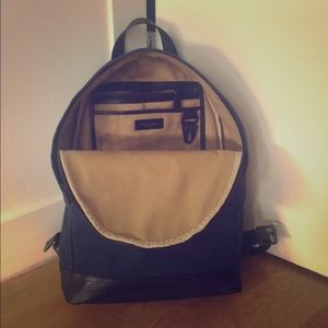 rag & bone canvas and leather backpack
