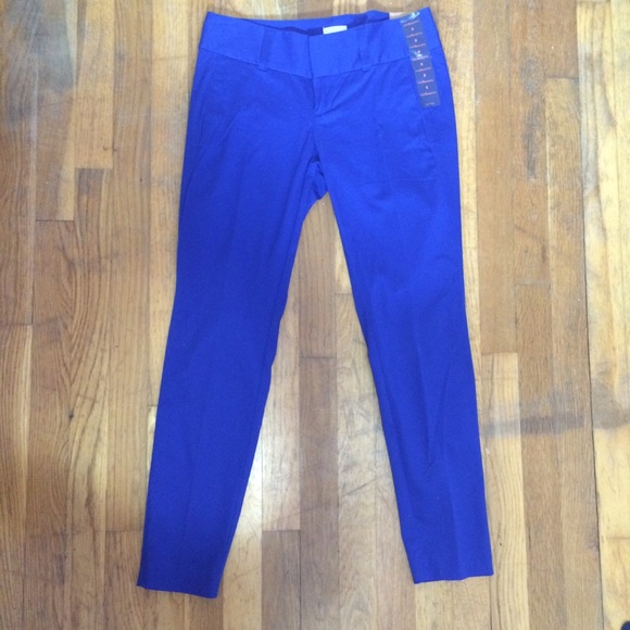 Never been worn G.H. Bass blue ankle length pants - Picture 1 of 3