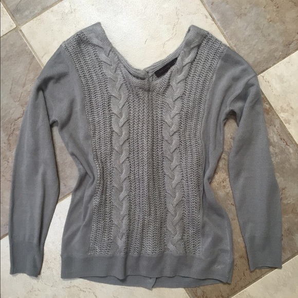 "The Limited" grey sweater