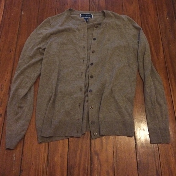Soft taupe cardigan!