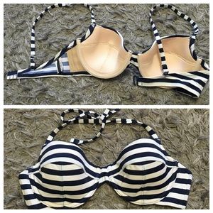 Stripped Jcrew bikini top