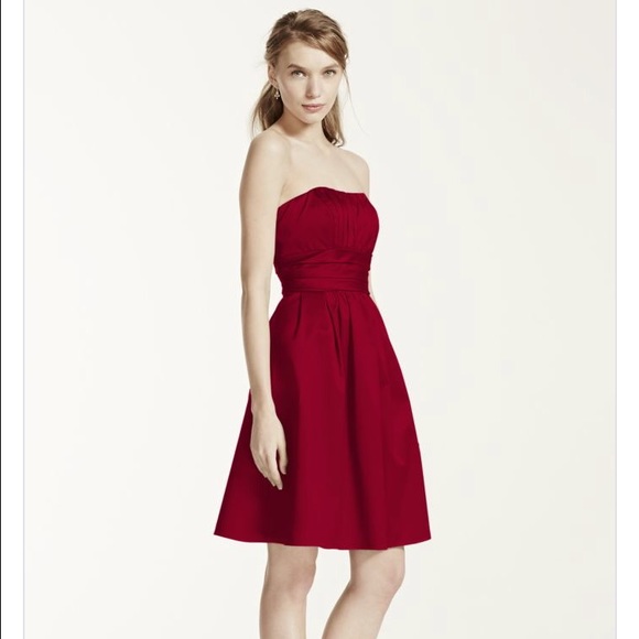 David's Bridal Bridesmaid dress with pockets!