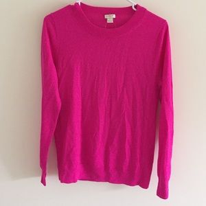 J. Crew pink sweater