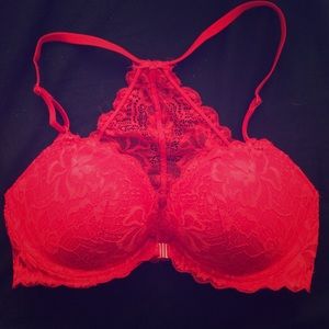 Date Lace Racerback Push-up bra