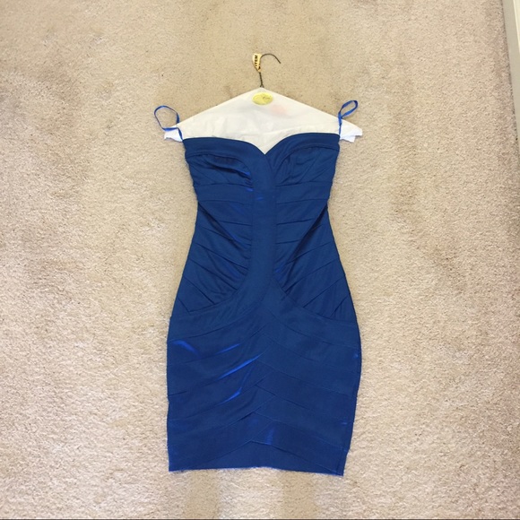 Arden B Blue Sleeveless Dress