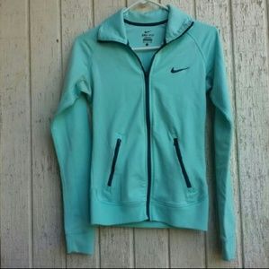 Light Blue Zip up Sweater