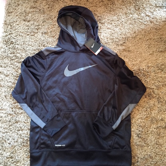 Boys Nike Thermafit Hooded Sweatshirt