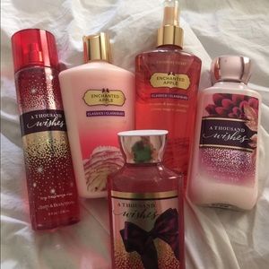 Victoria Secrets and body works lotion