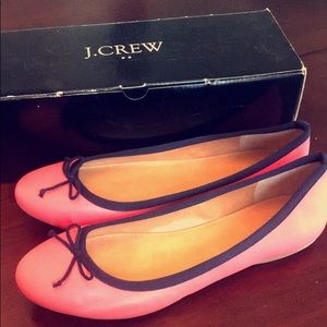 Size 10 j.crew flats