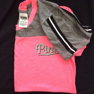 VS Pink Sporty tee