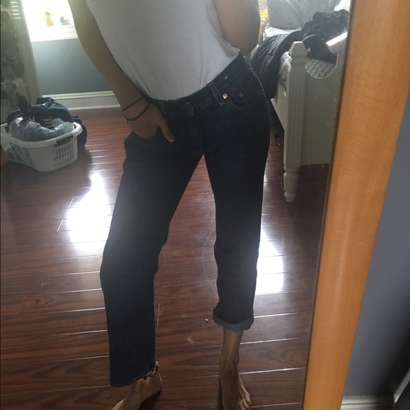 LEVI'S high rise jeans