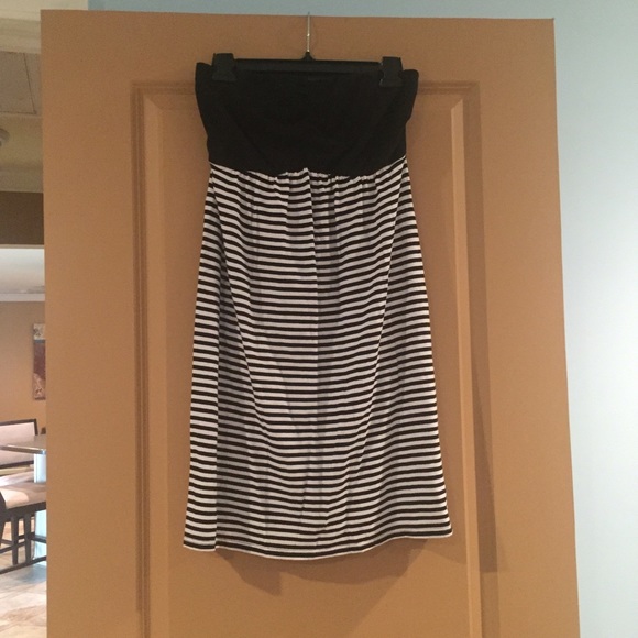Express Strapless Dress