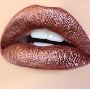 Colourpops sold out metallic lipstick in zebra