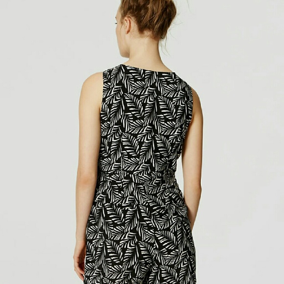 SOLD Black & White Romper - Picture 2 of 4