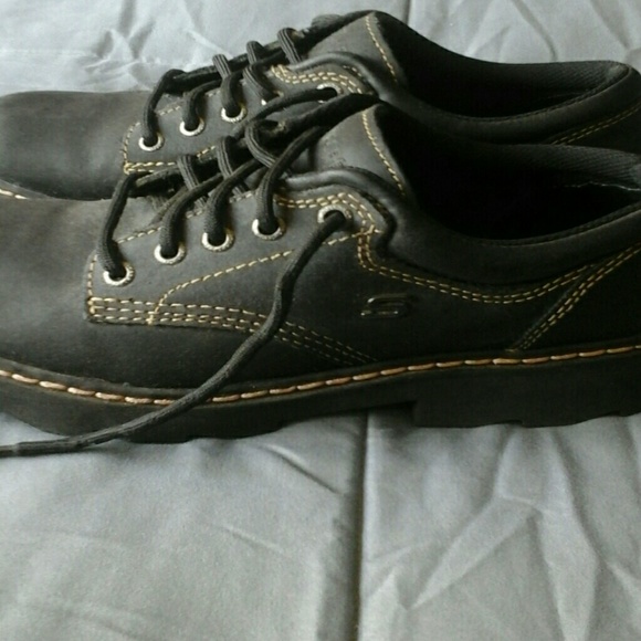 Leather Skechers size 8, worn twice