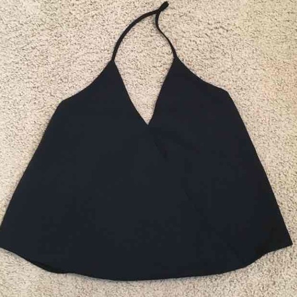 Tobi black dress halter