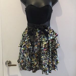 DVF Alkin ruffle dress