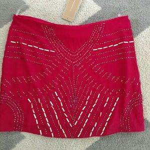 Francesca's boutique beaded skirt
