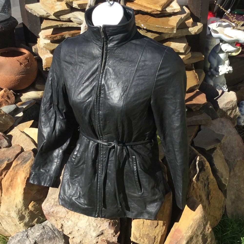 JLC New York leather jacket