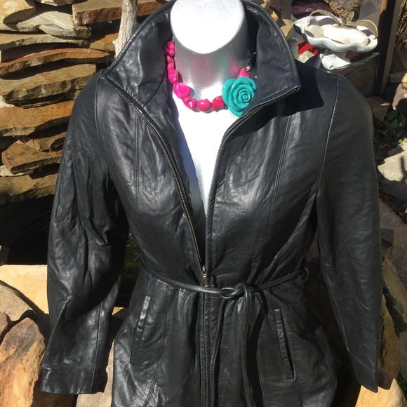 JLC New York leather jacket - Picture 2 of 4