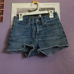 AG high waisted shorts
