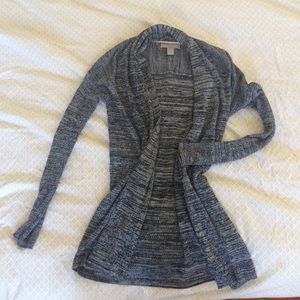 Banana Republic Navy/White Sweater