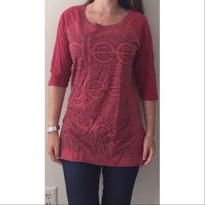 Official Glee Baseball Tee