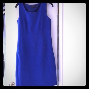 The Limited Royal Blue Fitted Dress