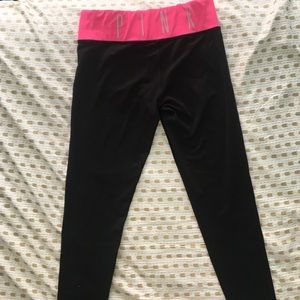 Reversible pink leggings