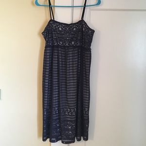 Max studio blue dress