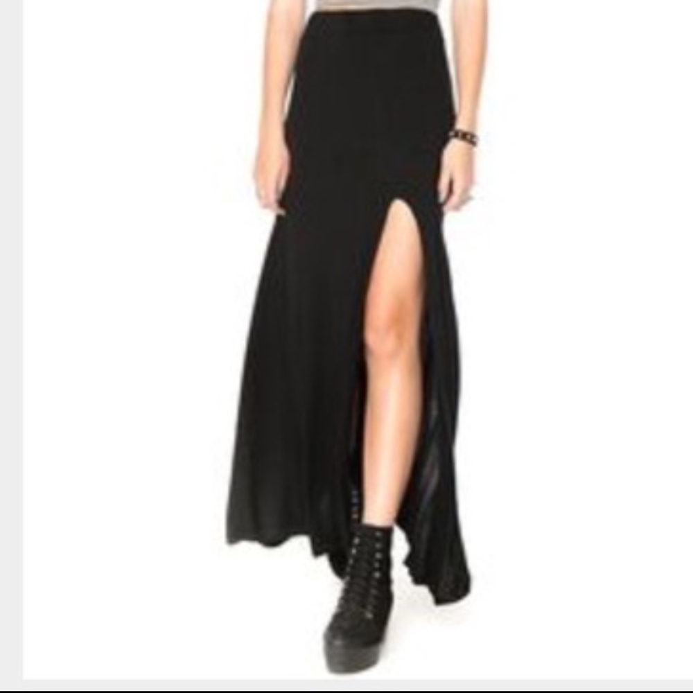 Black Brandy Melville Maxi Skirt