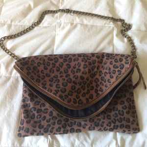 Jcrew Cheetah print purse