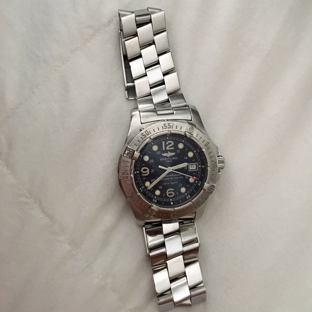 Breitling Super Ocean Steel Fish