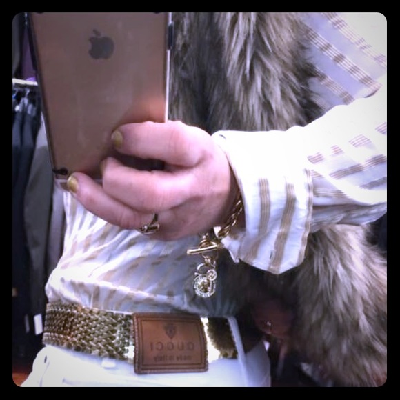 Gold metal  Belt