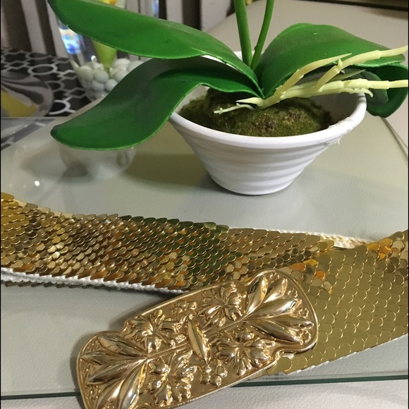 Gold metal  Belt