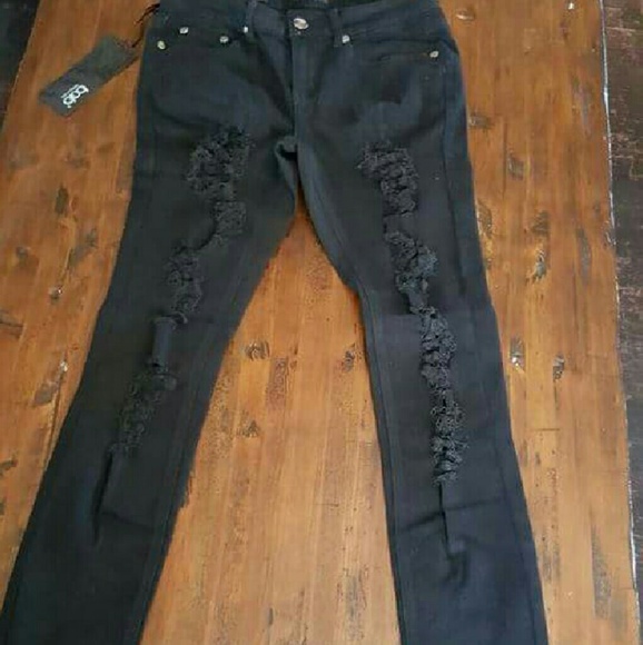 💚💓New Distressed SkinnyJeans - Picture 2 of 6